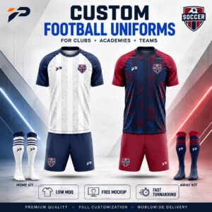 Custom Football Kits Elite Teamwear for Clubs and Academies