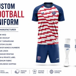 Custom Soccer Jerseys with Shorts and Matching Team Socks